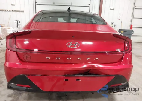 2021 Hyundai Sonata Sel Plus z USA, uszkodzony, nr VIN 5NPEJ4J29MH092874